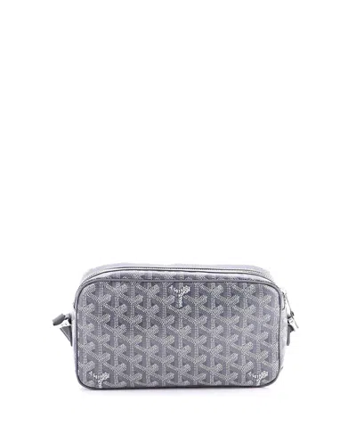Pre-owned Pre-owned Goyard  Goyard Cap Vert Bag Coated Canvas In Gray