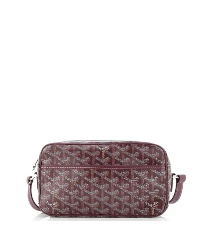 Pre-owned Pre-owned Goyard  Goyard Cap Vert Bag Coated Canvas In Red