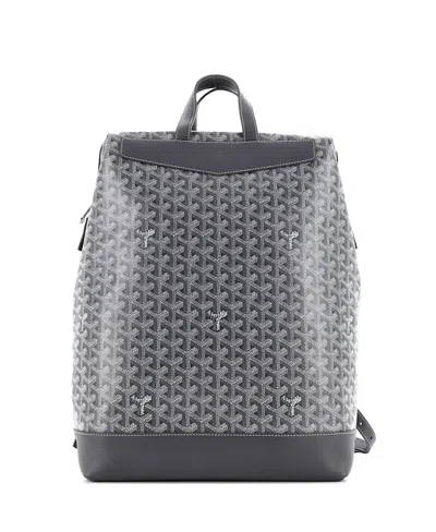 Pre-owned Pre-owned Goyard  Goyard Cisalpin Backpack Coated Canvas In Gray
