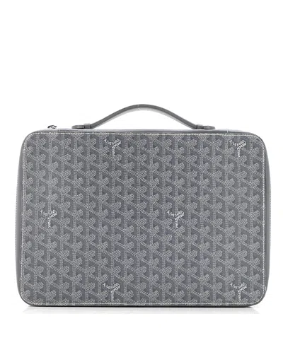 Pre-owned Pre-owned Goyard  Goyard Compagnon Universel A4 Bag Coated Canvas