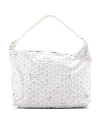 Pre-owned Pre-owned Goyard  Goyard Fidji Hobo Coated Canvas
