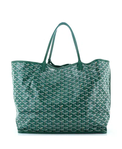 Pre-owned Pre-owned Goyard  Goyard Gm Anjou Reversible Tote Coated Canvas