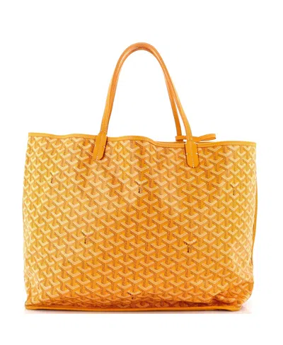 Pre-owned Pre-owned Goyard  Goyard Gm Anjou Reversible Tote Coated Canvas