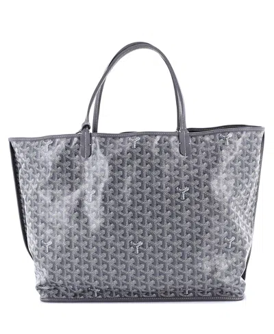 Pre-owned Pre-owned Goyard  Goyard Gm Anjou Reversible Tote Coated Canvas In Gray
