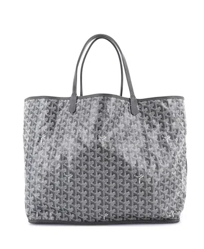 Pre-owned Pre-owned Goyard  Goyard Gm Anjou Reversible Tote Coated Canvas In Gray