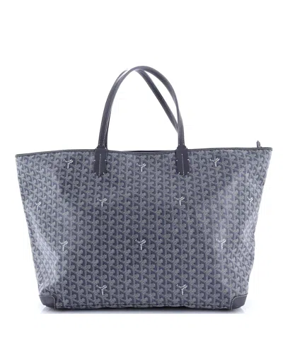 Pre-owned Pre-owned Goyard  Goyard Gm Artois Tote Coated Canvas In Gray