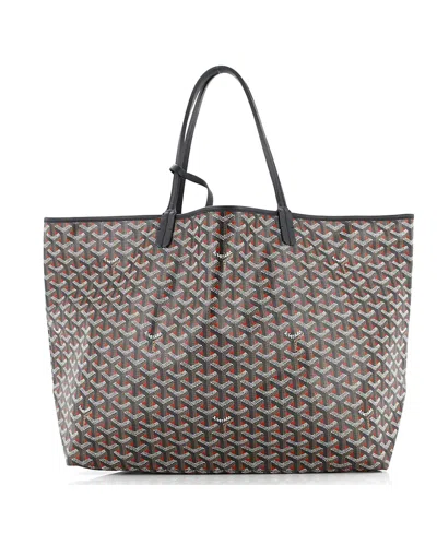 Pre-owned Pre-owned Goyard  Goyard Gm Saint Louis Tote Claire Voie Coated Canvas
