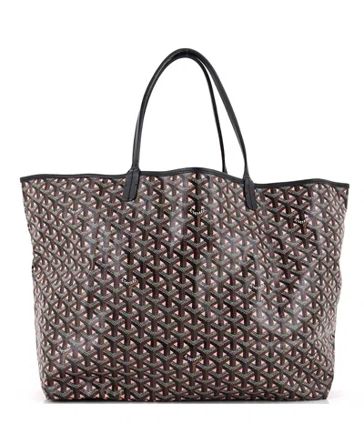 Pre-owned Pre-owned Goyard  Goyard Gm Saint Louis Tote Claire Voie Coated Canvas