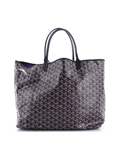 Pre-owned Pre-owned Goyard  Goyard Gm Saint Louis Tote Claire Voie Coated Canvas
