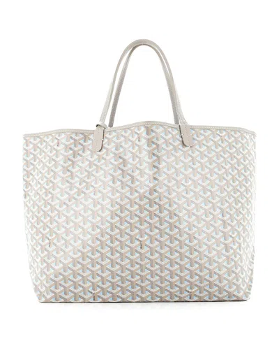 Pre-owned Pre-owned Goyard  Goyard Gm Saint Louis Tote Claire Voie Coated Canvas