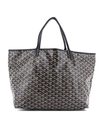 Pre-owned Pre-owned Goyard  Goyard Gm Saint Louis Tote Coated Canvas In Black