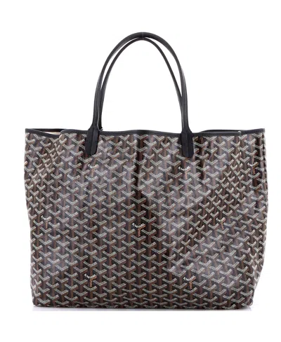 Pre-owned Pre-owned Goyard  Goyard Gm Saint Louis Tote Coated Canvas In Black