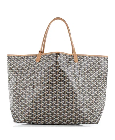 Pre-owned Pre-owned Goyard  Goyard Gm Saint Louis Tote Coated Canvas In Brown