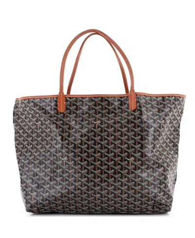 Pre-owned Pre-owned Goyard  Goyard Gm Saint Louis Tote Coated Canvas In Brown