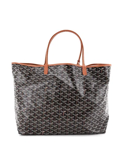 Pre-owned Pre-owned Goyard  Goyard Gm Saint Louis Tote Coated Canvas In Brown