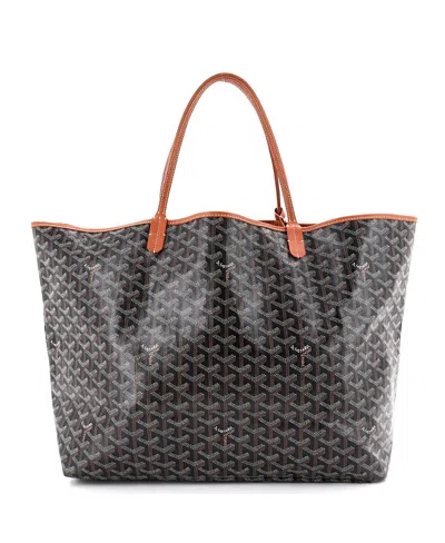 Pre-owned Pre-owned Goyard  Goyard Gm Saint Louis Tote Coated Canvas In Brown