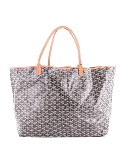 Pre-owned Pre-owned Goyard  Goyard Gm Saint Louis Tote Coated Canvas In Brown