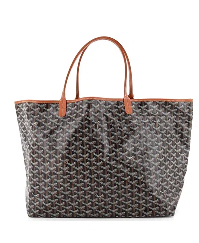 Pre-owned Pre-owned Goyard  Goyard Gm Saint Louis Tote Coated Canvas In Brown