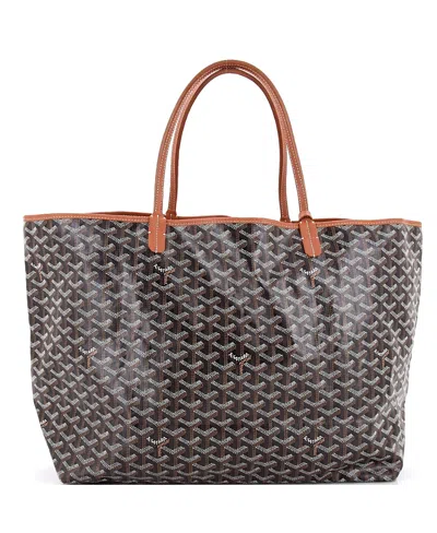 Pre-owned Pre-owned Goyard  Goyard Gm Saint Louis Tote Coated Canvas In Brown