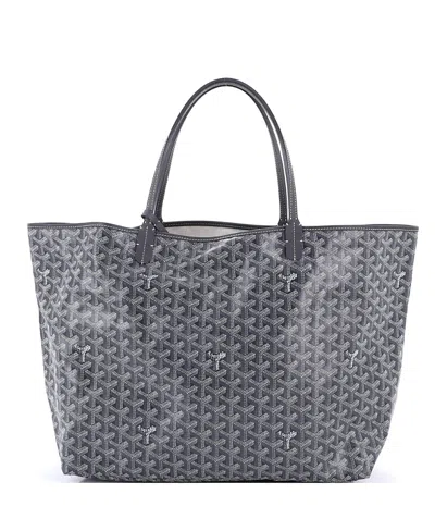 Pre-owned Pre-owned Goyard  Goyard Gm Saint Louis Tote Coated Canvas In Gray