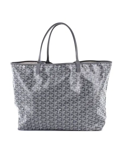 Pre-owned Pre-owned Goyard  Goyard Gm Saint Louis Tote Coated Canvas In Gray