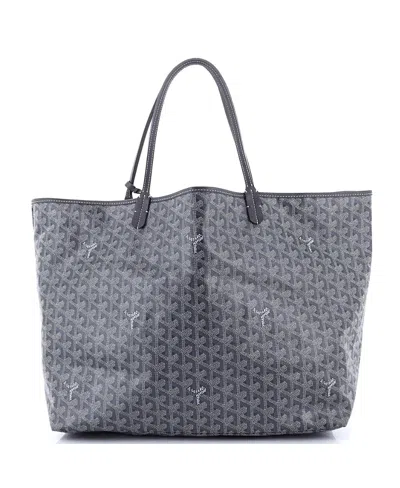 Pre-owned Pre-owned Goyard  Goyard Gm Saint Louis Tote Coated Canvas In Gray