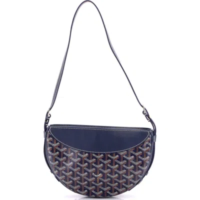 Pre-owned Goyard  Goyard Hirondelle Shoulder Bag Coated Canvas And Leather In Multi