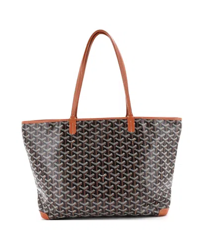 Pre-owned Pre-owned Goyard  Goyard Mm Artois Tote Coated Canvas In Brown