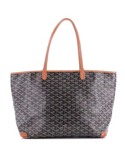 Pre-owned Pre-owned Goyard  Goyard Mm Artois Tote Coated Canvas In Brown