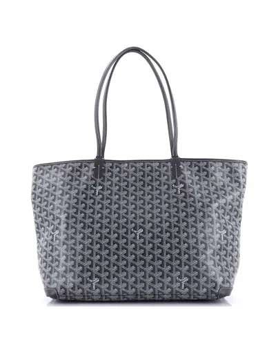 Pre-owned Pre-owned Goyard  Goyard Mm Artois Tote Coated Canvas In Gray