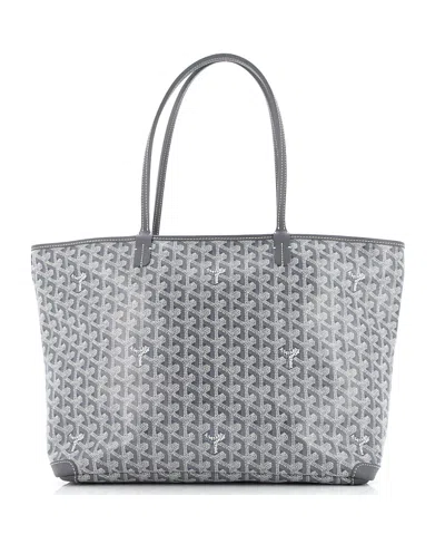 Pre-owned Pre-owned Goyard  Goyard Mm Artois Tote Coated Canvas In Gray
