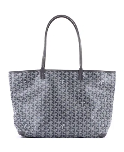 Pre-owned Pre-owned Goyard  Goyard Mm Artois Tote Coated Canvas In Gray