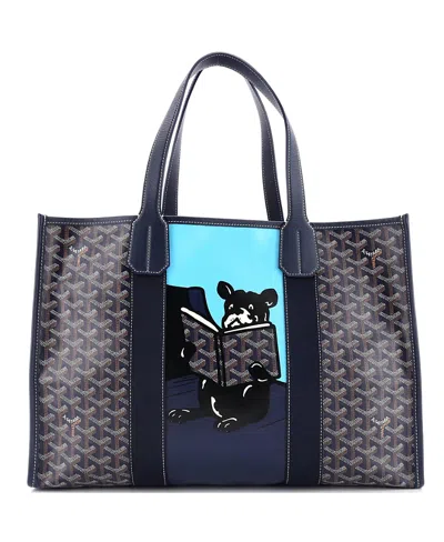 Pre-owned Pre-owned Goyard  Goyard Mm Villette Tote Printed Coated Canvas