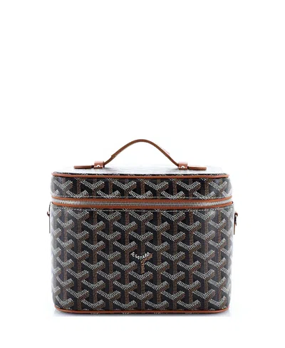 Pre-owned Pre-owned Goyard  Goyard Muse Vanity Case Coated Canvas