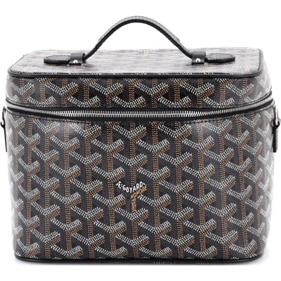 Pre-owned Goyard  Goyard Muse Vanity Case Coated Canvas In Multi
