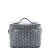 Pre-owned Goyard  Goyard Muse Vanity Case Coated Canvas In Gray