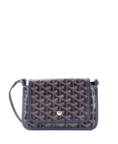 Pre-owned Pre-owned Goyard  Goyard Plumet Clutch Wallet Coated Canvas