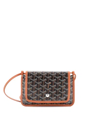Pre-owned Pre-owned Goyard  Goyard Plumet Clutch Wallet Coated Canvas
