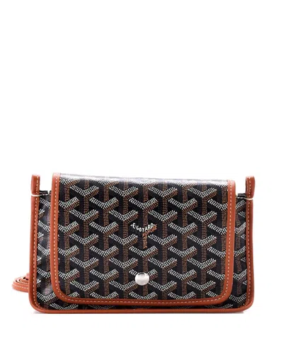 Pre-owned Pre-owned Goyard  Goyard Plumet Clutch Wallet Coated Canvas