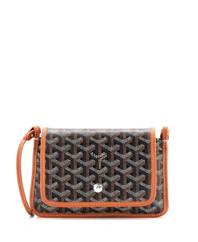 Pre-owned Pre-owned Goyard  Goyard Plumet Clutch Wallet Coated Canvas