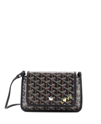 Pre-owned Pre-owned Goyard  Goyard Plumet Clutch Wallet Printed Coated Canvas