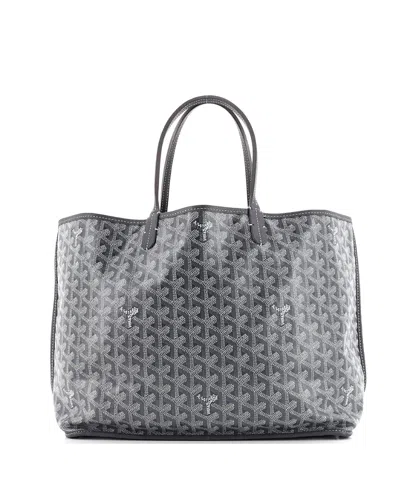 Pre-owned Pre-owned Goyard  Goyard Pm Anjou Reversible Tote Coated Canvas In Gray