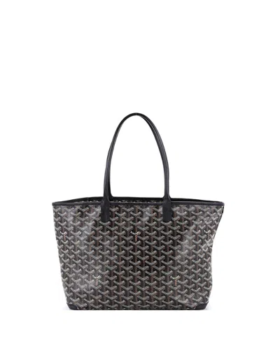 Pre-owned Pre-owned Goyard  Goyard Pm Artois Tote Coated Canvas In Black