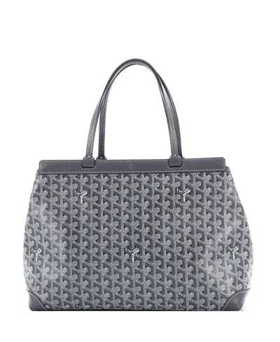 Pre-owned Pre-owned Goyard  Goyard Pm Bellechasse Bag Coated Canvas In Gray