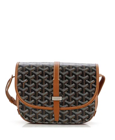Pre-owned Pre-owned Goyard  Goyard Pm Belvedere Ii Messenger Bag Coated Canvas