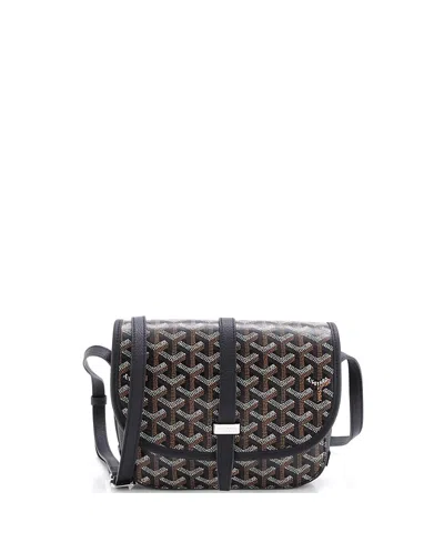 Pre-owned Pre-owned Goyard  Goyard Pm Belvedere Ii Messenger Bag Coated Canvas