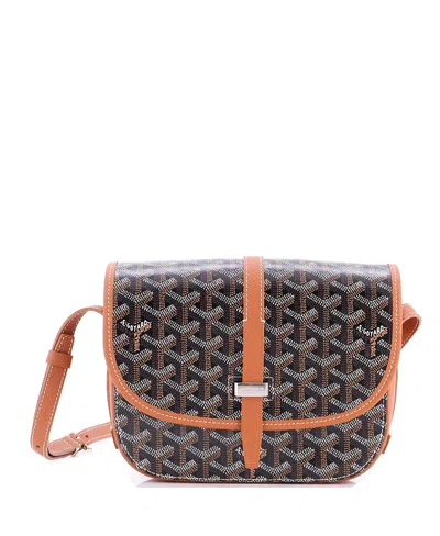Pre-owned Pre-owned Goyard  Goyard Pm Belvedere Ii Messenger Bag Coated Canvas In Brown
