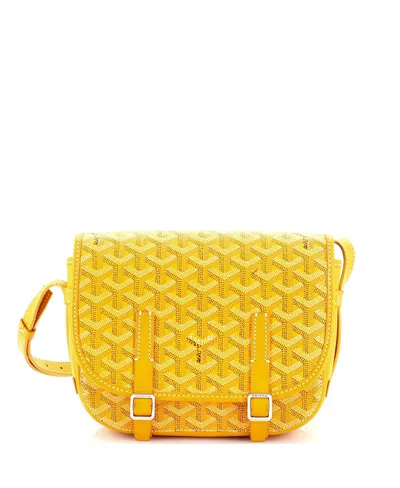 Pre-owned Pre-owned Goyard  Goyard Pm Belvedere Messenger Bag Coated Canvas