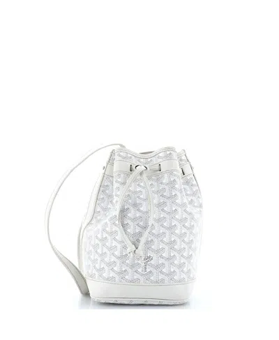 Pre-owned Pre-owned Goyard  Goyard Pm Petit Flot Bucket Bag Coated Canvas