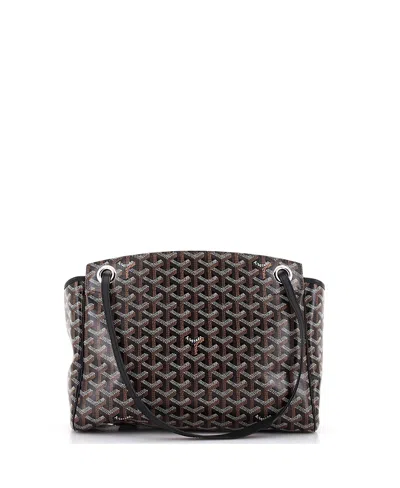 Pre-owned Pre-owned Goyard  Goyard Pm Rouette Bag Coated Canvas